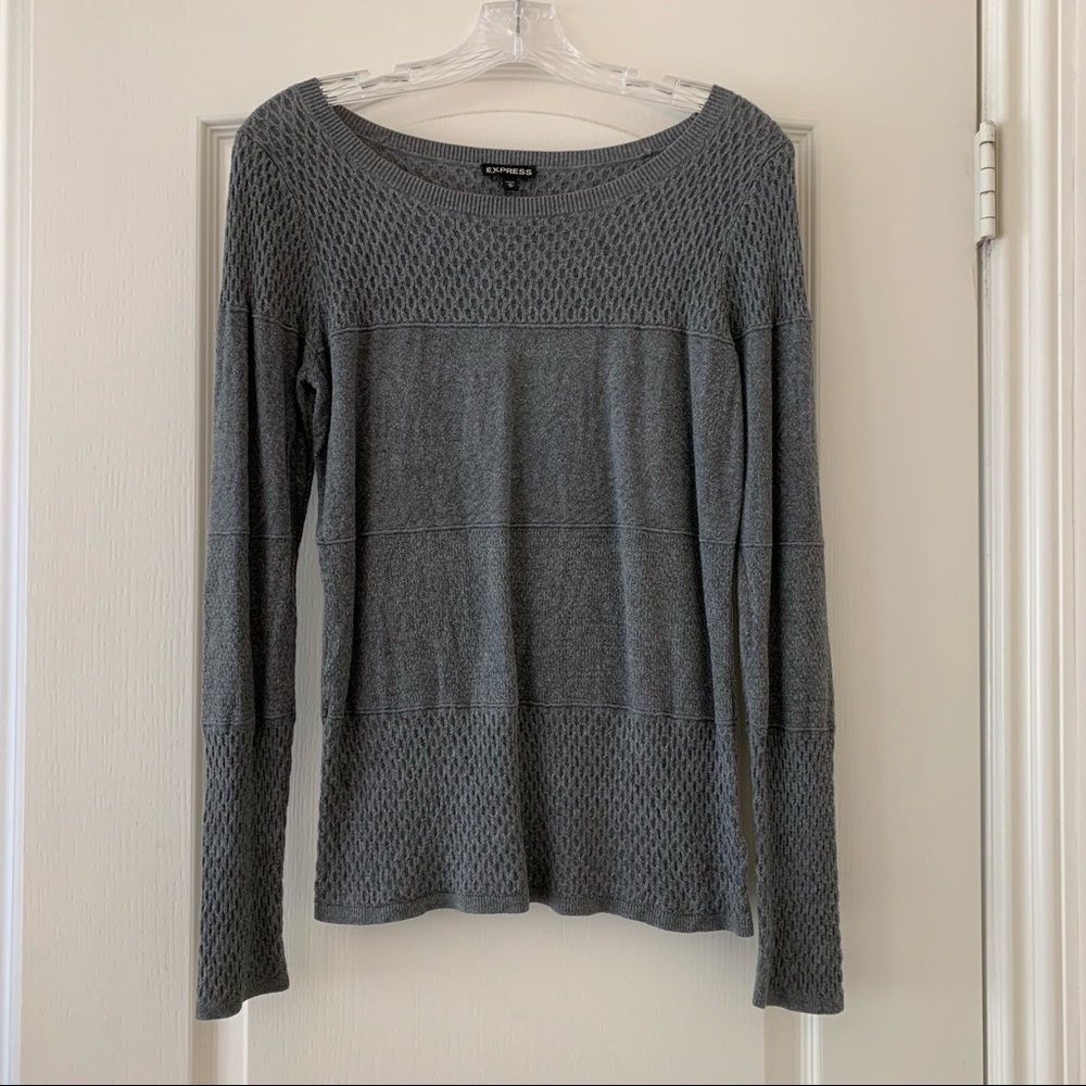 Mixed Pattern Sweater - EUC